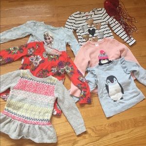 Haul of 6 shirts and a cute hat